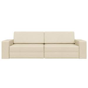 Pohovka na spaní 200cm Krémová textil - obrázek 5