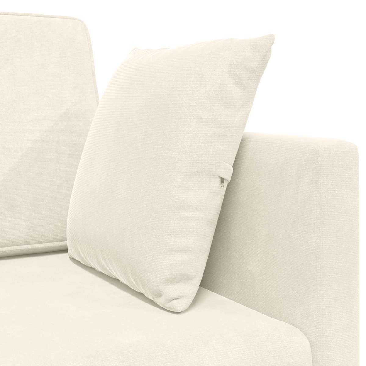 Gulvsovesofa 213 x 70 x 77 cm Fløjl - Billede 8