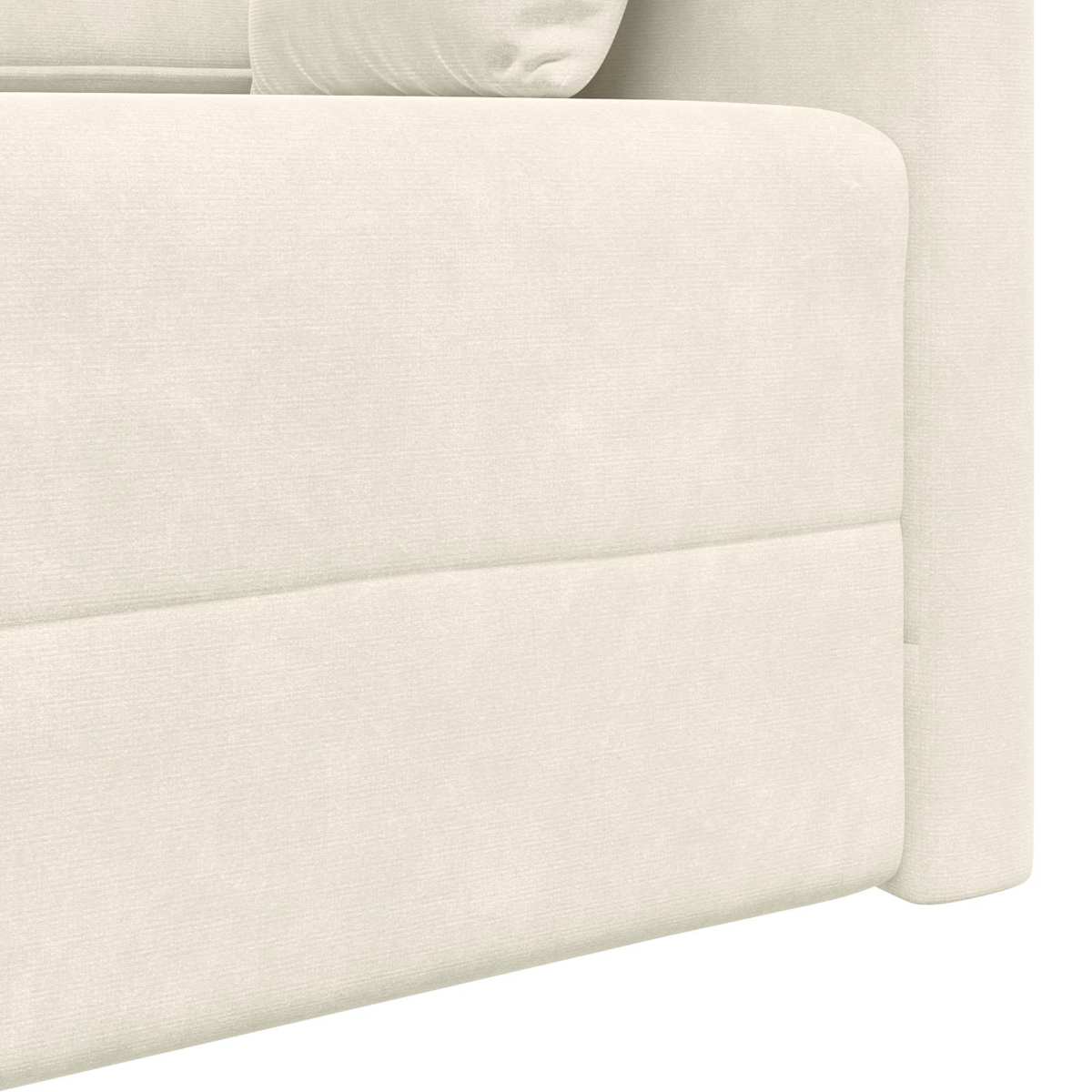 Gulvsovesofa 213 x 70 x 77 cm Fløjl - Billede 9