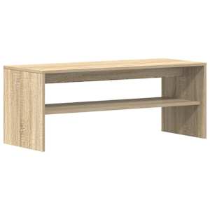 TV stolek dub sonoma 100 x 40 x 40 cm dřevotříska - obrázek 2