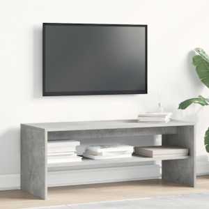 TV stolek šedý 100 x 40 x 40 cm dřevotříska - obrázek 3
