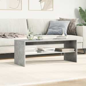 TV stolek šedý 100 x 40 x 40 cm dřevotříska - obrázek 4