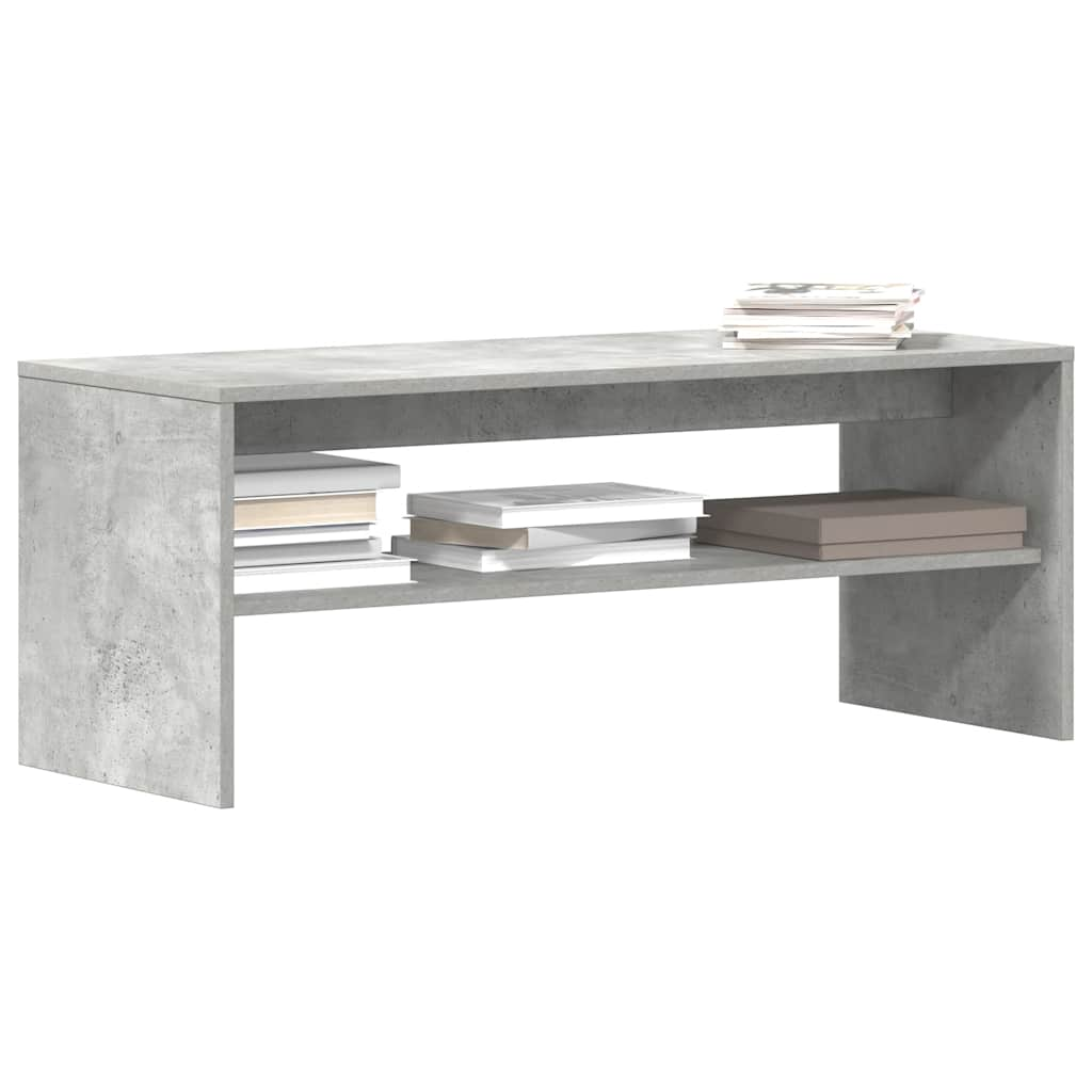 vidaXL TV-Schrank Betongrau 100x40x40 cm Holzwerkstoff