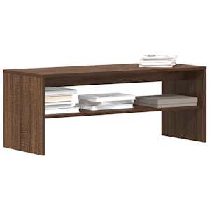TV skříňka hnědý dub 100 x 40 x 40 cm kompozitní dřevo - obrázek 1