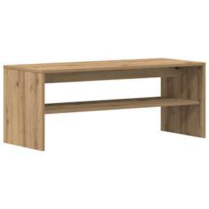 TV stolek dub artisan 100 x 40 x 40 cm kompozitní dřevo - obrázek 2