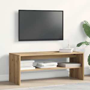 TV stolek dub artisan 100 x 40 x 40 cm kompozitní dřevo - obrázek 3