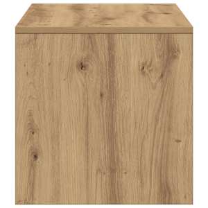 TV stolek dub artisan 100 x 40 x 40 cm kompozitní dřevo - obrázek 6