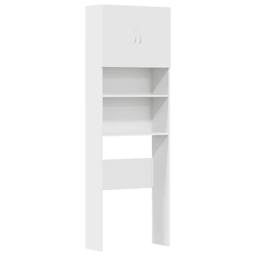 Thumbnail - vidaXL Waschmaschinenschrank Weiß 64x24x190 cm Holzwerkstoff