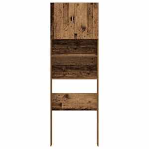 Skříňka na pračku Old Wood 64x24x190 cm Dřevěná konstrukce - obrázek 5