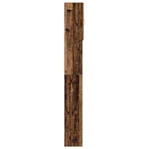 Skříňka na pračku Old Wood 64x24x190 cm Dřevěná konstrukce - obrázek 7