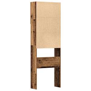 Skříňka na pračku Old Wood 64x24x190 cm Dřevěná konstrukce - obrázek 8