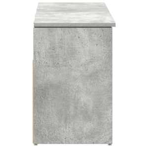 Botník betonově šedý 102x30,5x45 cm kompozitní dřevo - obrázek 5