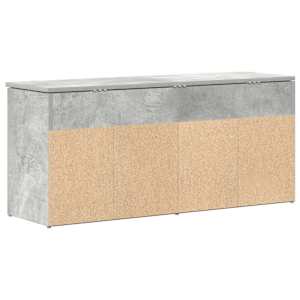 Botník betonově šedý 102x30,5x45 cm kompozitní dřevo - obrázek 6