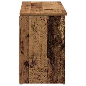 Botník old wood 102x30,5x45 cm kompozitní dřevo - obrázek 5