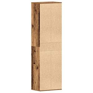 Botník Old Wood 54x34x183 cm Dřevěné konstrukce - obrázek 7
