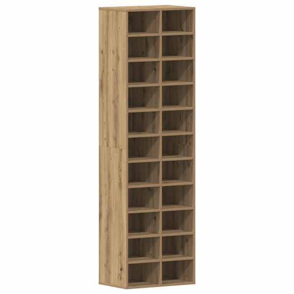 vidaXL kingakapp Artisan tamm 54x34x183 cm insenerpuit