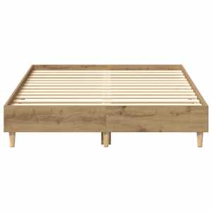 Rám postele bez matrace Artisan Dub 135x190 cm kompozitní dřevo - obrázek 5