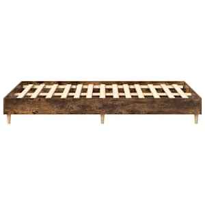 Rám postele bez matrace Kouřový dub 120x190 cm kompozitní dřevo - obrázek 6