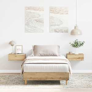 Rám postele bez matrace Artisan Dub 90x190cm Dřevěné konstrukce - obrázek 1