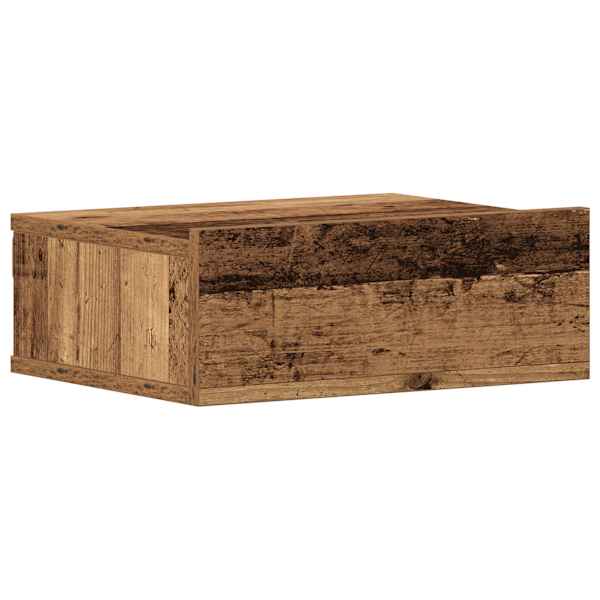 vidaXL seina &ouml;&ouml;kapp vana puit 40x32x15 cm puitlaastplaat