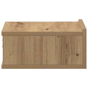 Závěsné noční stolky 2 ks řemeslný dub 40x32x15 cm - obrázek 8