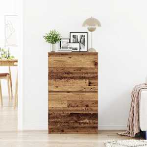 Příborník Old Wood 60x35x98,5 cm Dřevěná konstrukce - obrázek 3