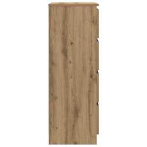 Příborník dub artisan 60x35x98,5 cm kompozitní dřevo - obrázek 7