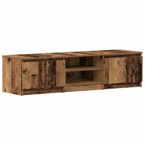 TV stolek staré dřevo 140 x 40 x 36 cm, umělé dřevo - obrázek 2