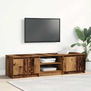 TV stolek staré dřevo 140 x 40 x 36 cm, umělé dřevo - obrázek 3