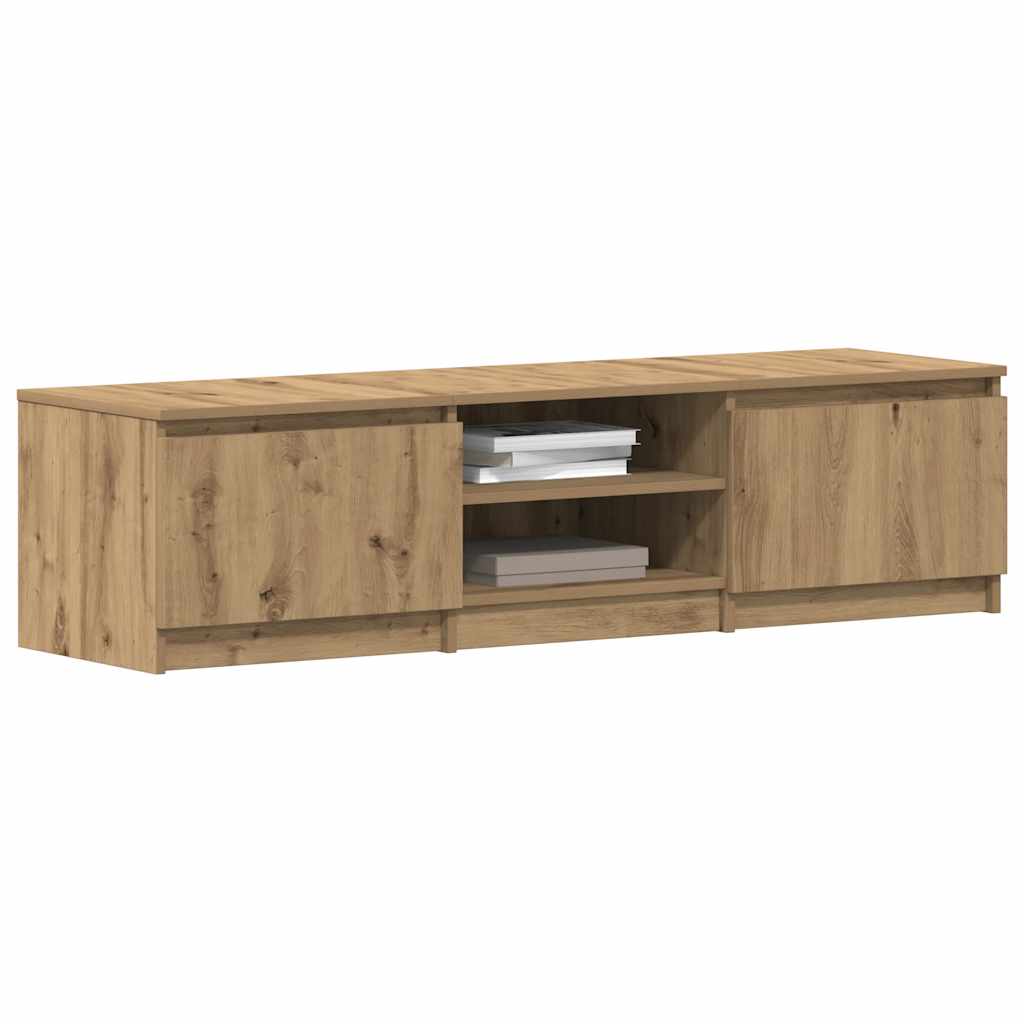 vidaXL TV-Schrank Artisan-Eiche 140x40x36 cm Holzwerkstoff