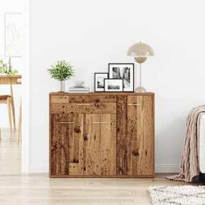 Příborník Old Wood 88x30x70 cm Dřevěná konstrukce - obrázek 3