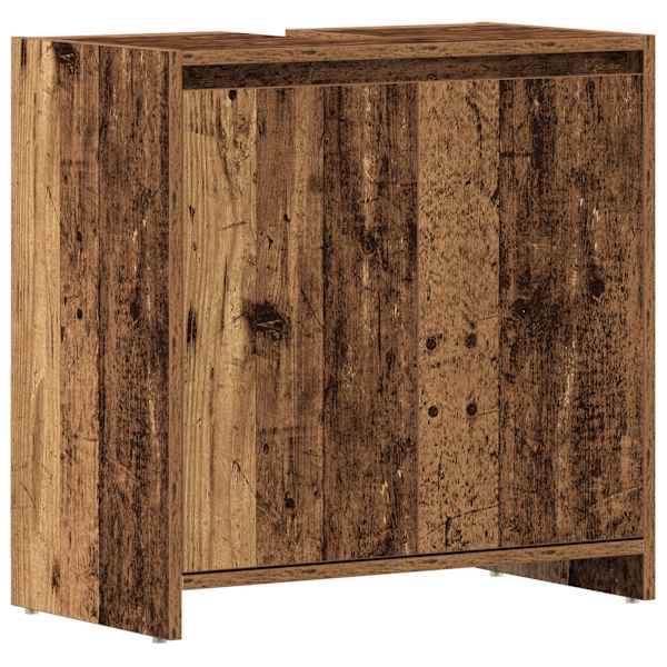 vidaXL Vannitoa valamukapp Vana puit 60x33x60 cm Engineered Wood