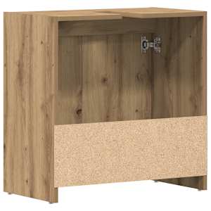 Koupelnová skříňka pod umyvadlo dub artisan 60x33x60cm kompozit - obrázek 8