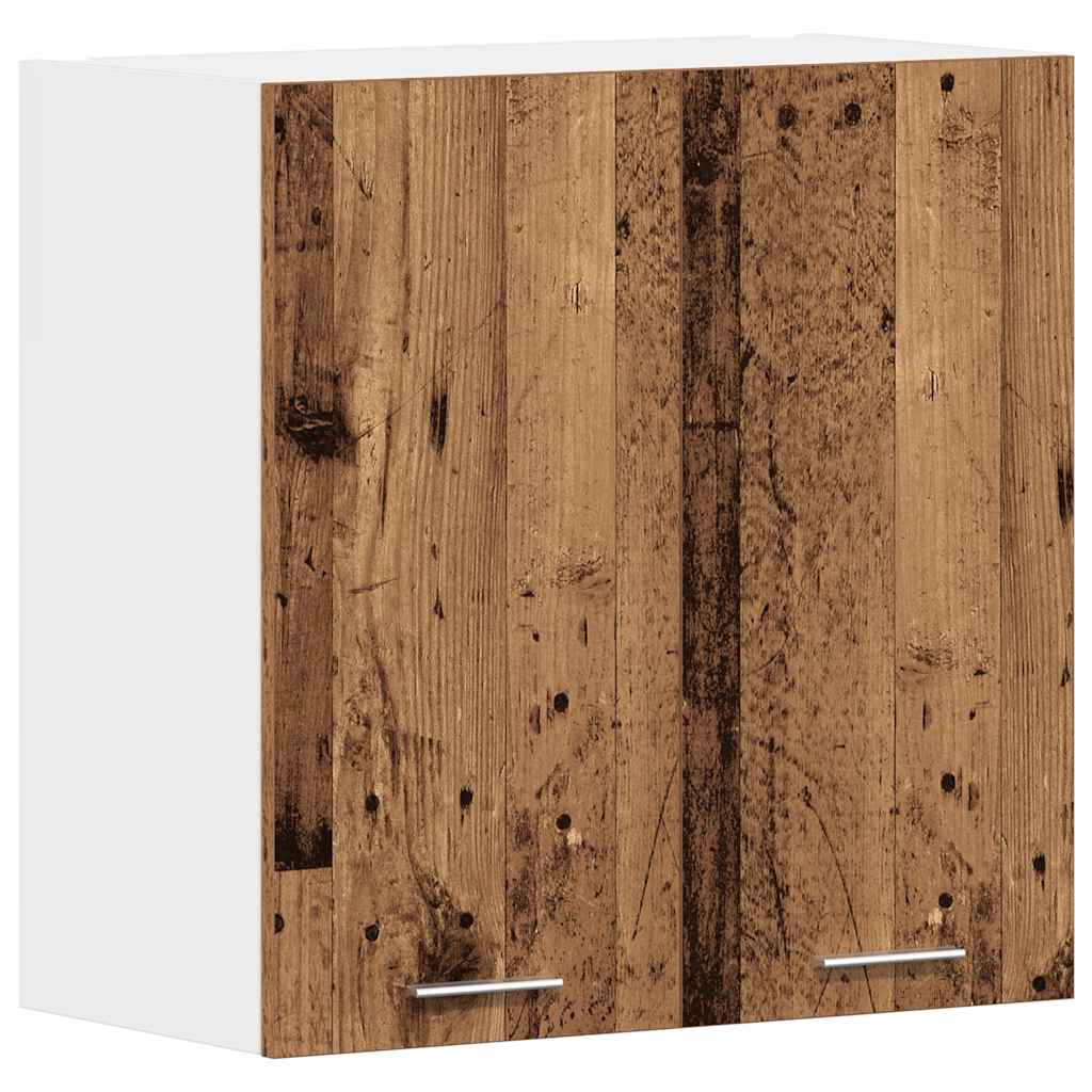 vidaXL Skříňka na zeď do kuchyně staré dřevo 60x31x60 cm