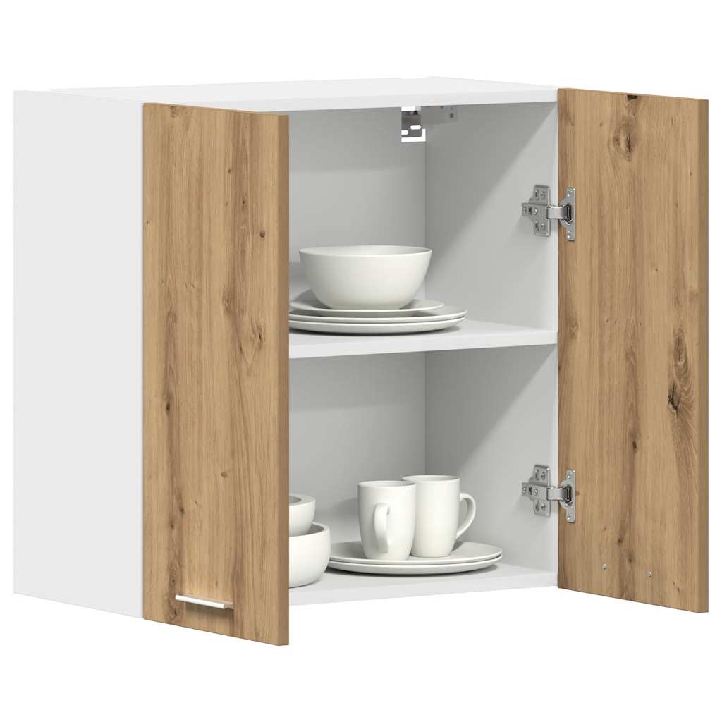 vidaXL Küchenwandschrank Lyon Artisan-Eiche 60x31x60 cm Holzwerkstoff
