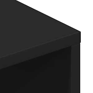 TV stolek černý 100 x 40 x 40 cm dřevotříska - obrázek 8