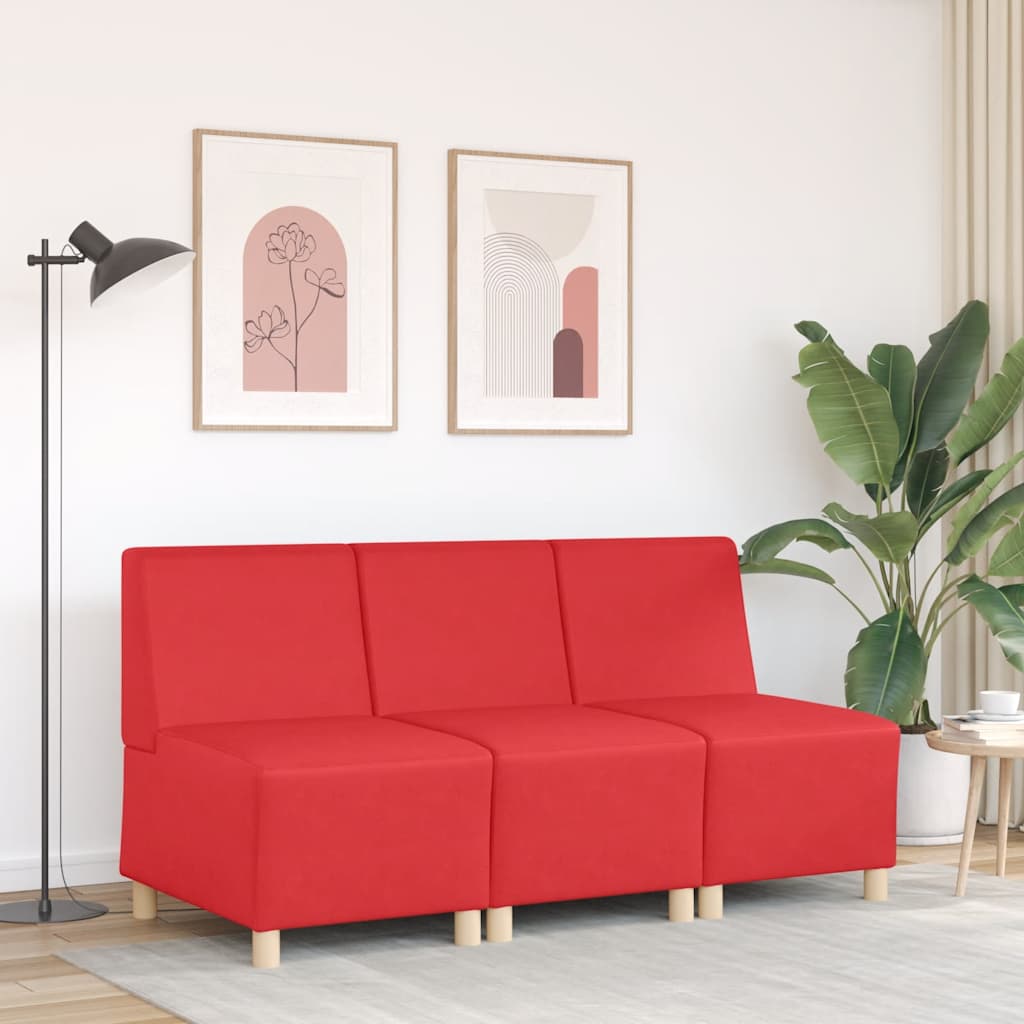 Thumbnail - vidaXL Sessel Rot 55 cm Kunstleder