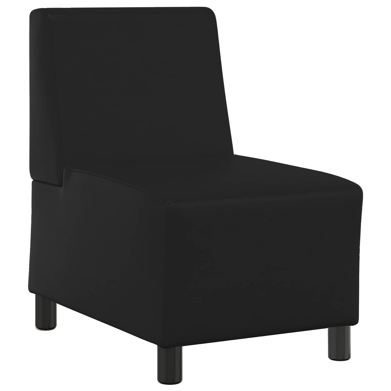 Thumbnail - vidaXL | Modulares Armfreies Sofa | Schwarz 55 x 74 x 82 cm Kunstleder