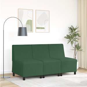 vidaXL | Modulaire Bankeenheid Armlos | Jungle groen 55 x 74 x 82 cm