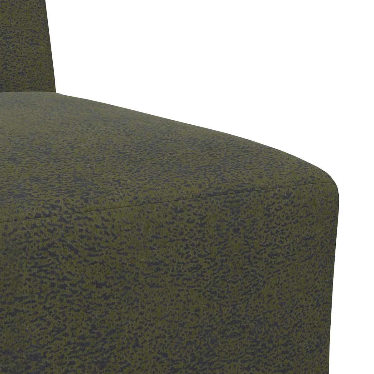 Sofastol uden armlæn 55 cm imiteret ruskind - Billede 5