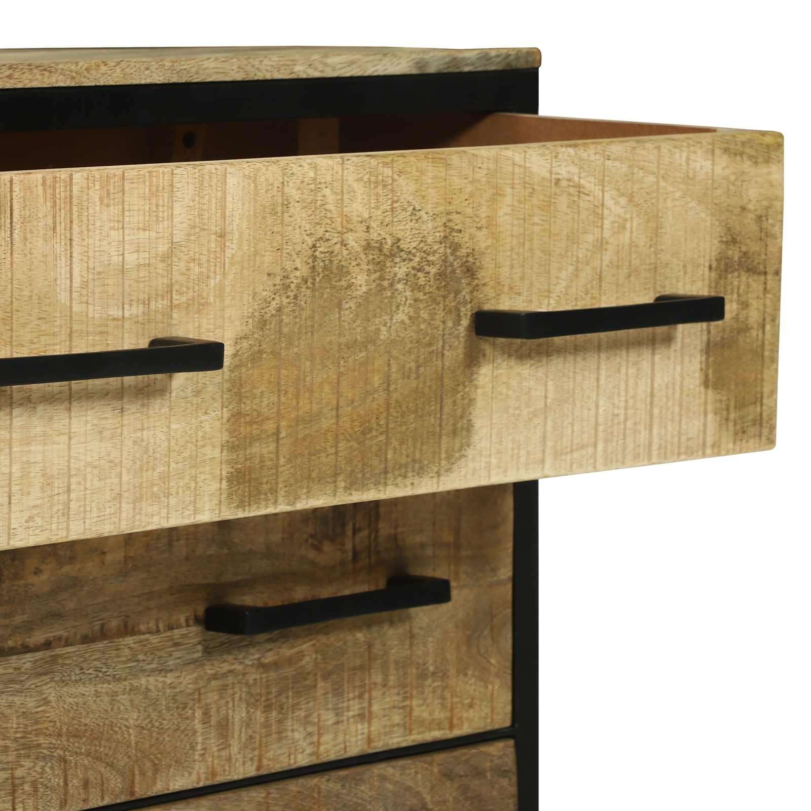 Dressoirs 70 x 35 x 70 cm Bruin Massief ruw mangohout image 8
