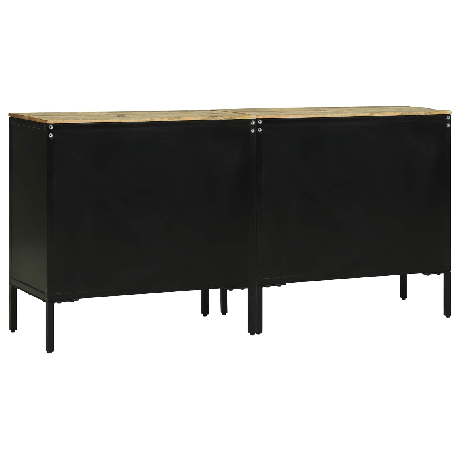 Dressoirs 70 x 35 x 70 cm Bruin Massief ruw mangohout image 6