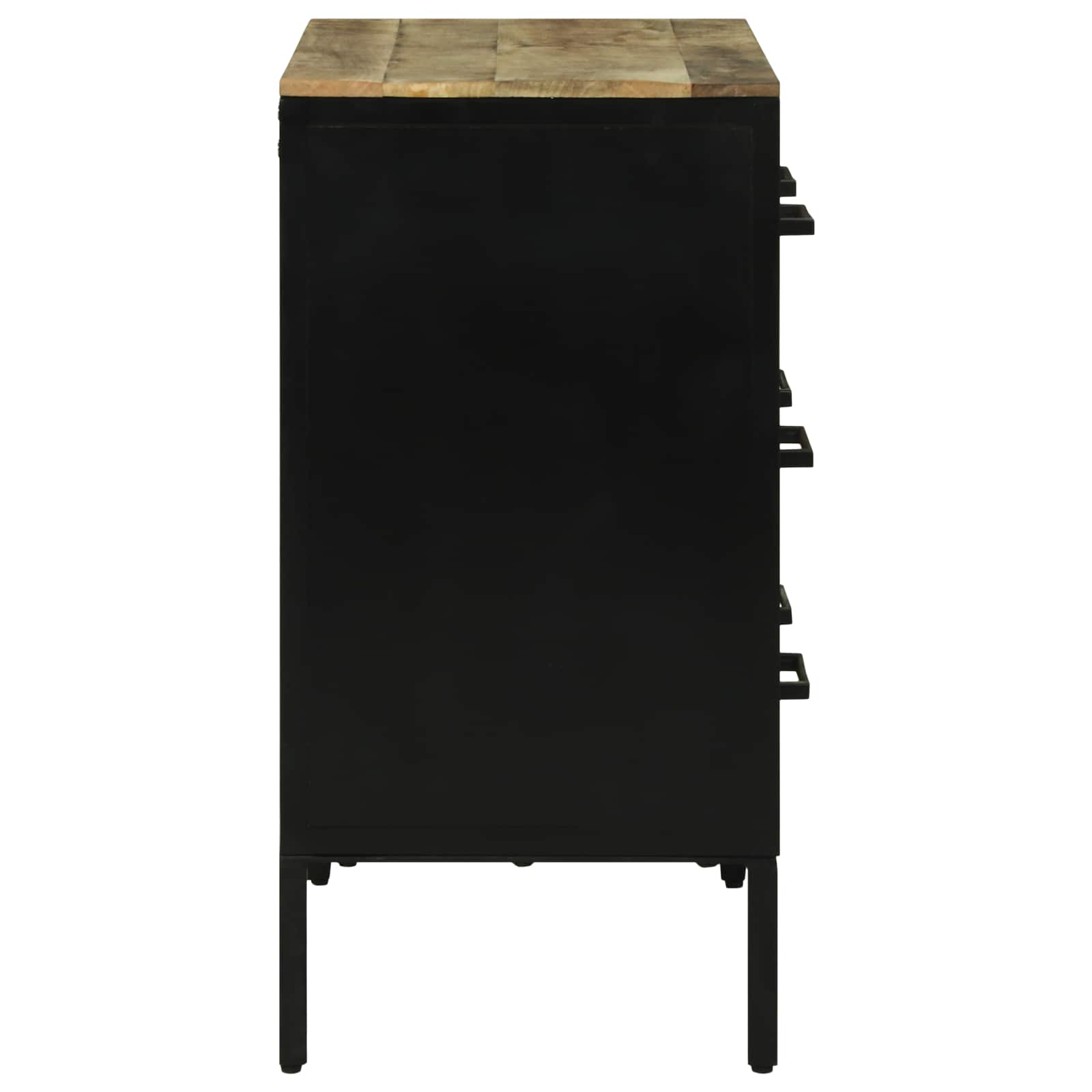 Dressoirs 70 x 35 x 70 cm Bruin Massief ruw mangohout image 5