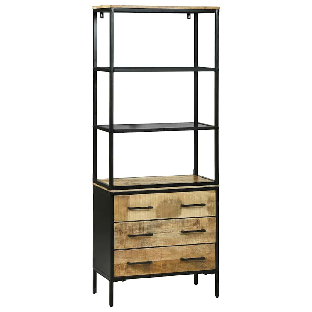 Kõrgeleine 70x35x180 cm Tugev Raskepuit Mango