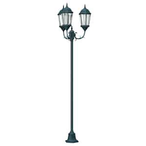 vidaXL Aia Valgus 57 x 49 x 241 cm Alumiinium ja klaas