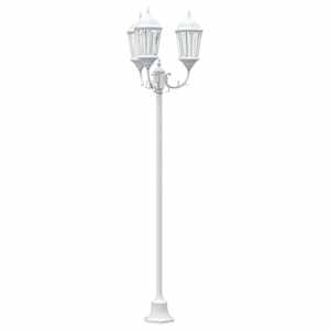 vidaXL Aia Valgus 57 x 49 x 241 cm Alumiinium ja klaas