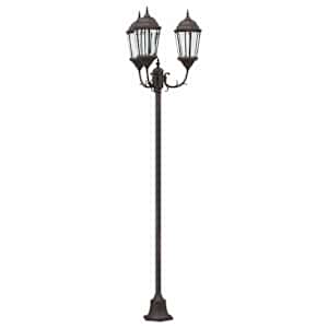 vidaXL Aia Valgus 57 x 49 x 241 cm Alumiinium ja klaas