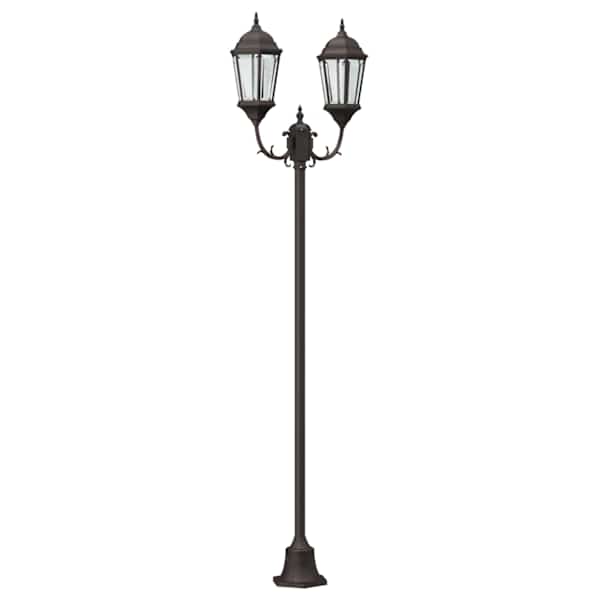 vidaXL Aia Valgus 68 x 20 x 235 cm Alumiinium ja klaas