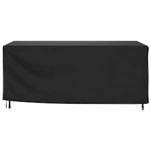 Plachty na zahradní nábytek 2 ks černé 225x143x90cm nepromokavé - obrázek 3