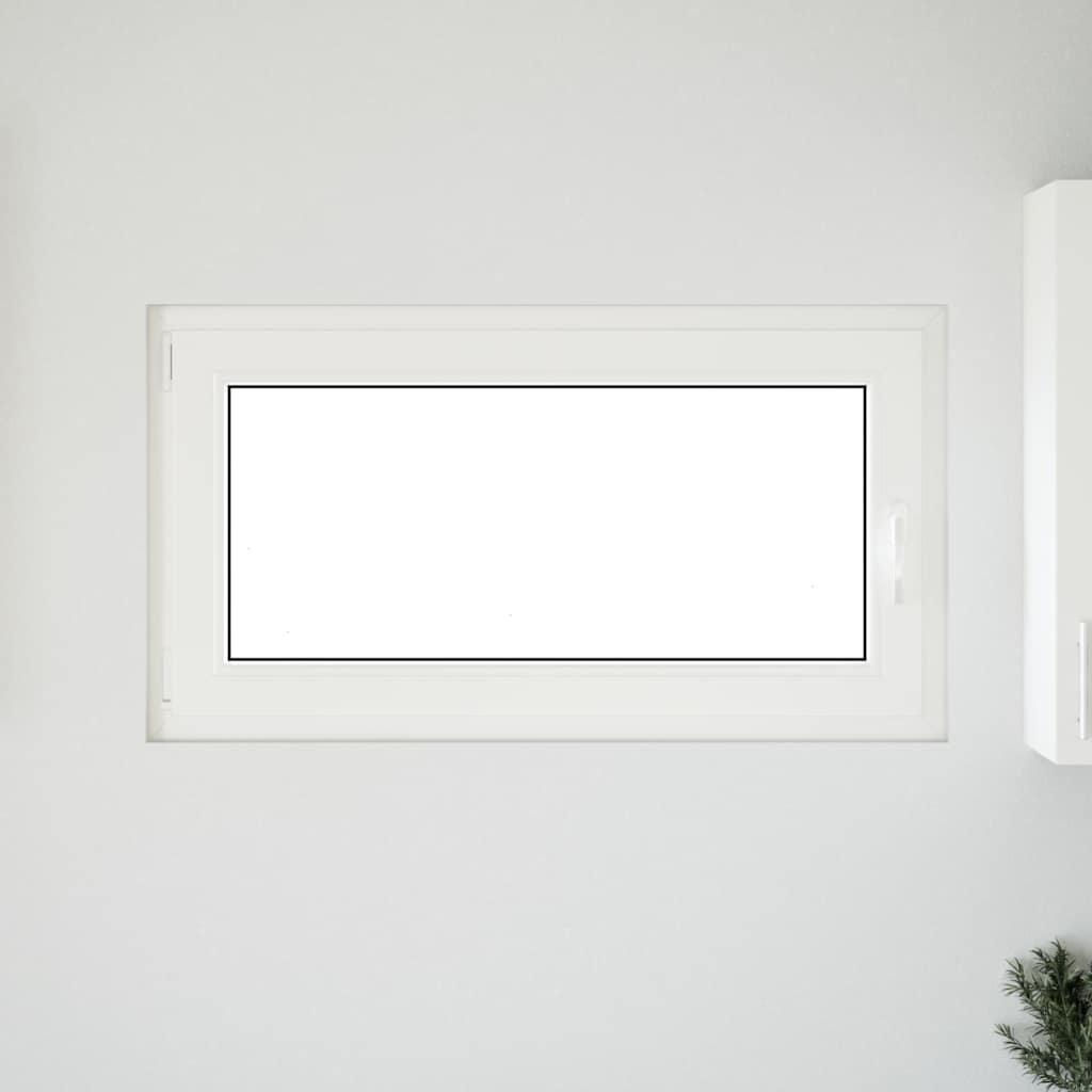 vidaXL Kelderraam RISOR 110x60 cm draaikiep-draai DIN links wit afbeelding